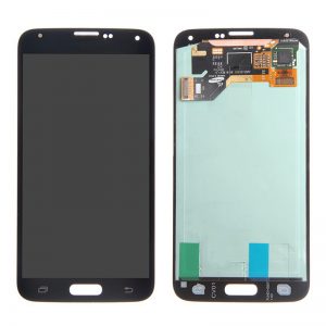 LCD Screen Replacement without frame for Samsung Galaxy S5 - Black
