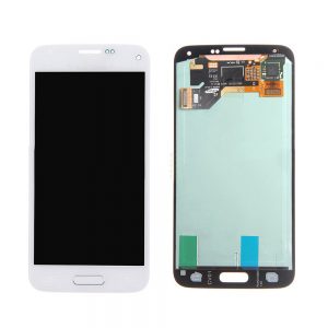 LCD Screen Replacement without frame for Samsung Galaxy S5 - White